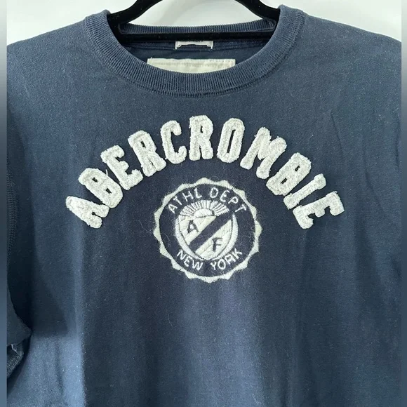 Abercrombie & Fitch NY Men’s T-shirt navy XL - Picture 5 of 5